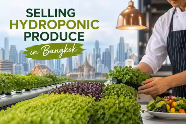 Where to source hydroponic nutrients and growing equipment in Bangkok without paying import prices