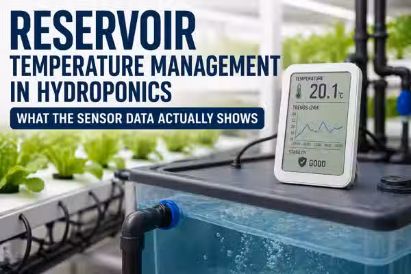 Water, EC, and pH management in Bangkok hydroponics: what the logged data actually shows