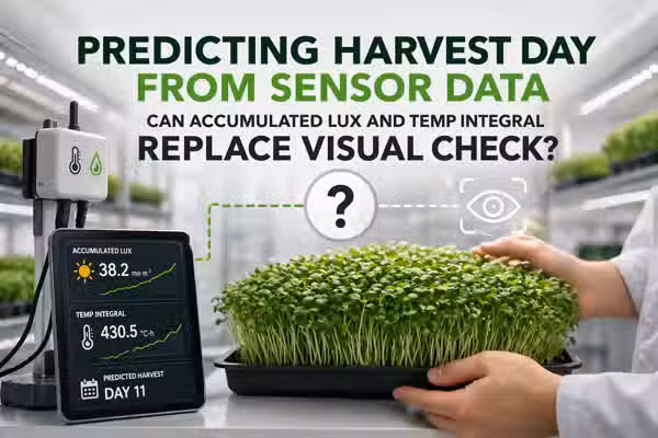 Predicting reservoir top-up day from EC depletion slope and level sensor data