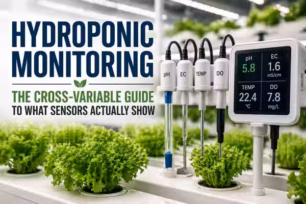 Hydroponic monitoring in Bangkok: the cross-variable guide to what sensors actually show